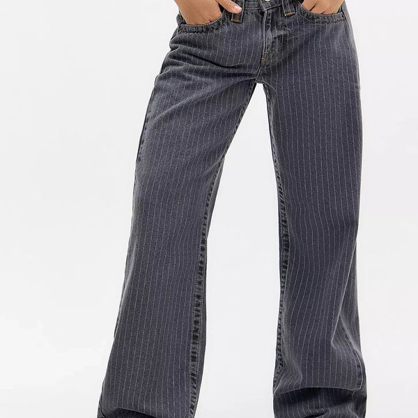 Emma Pinstripe Jeans